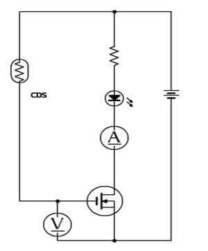 CdSを使った回路例