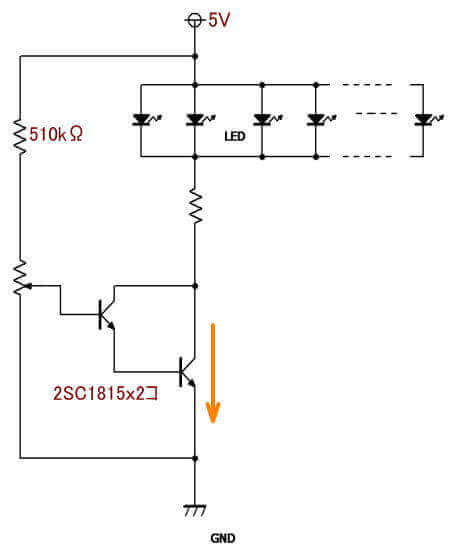 LED検討用回路例