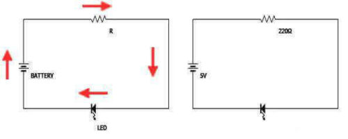 LED点灯基本回路