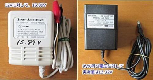 非安定のAC－DCアダプター