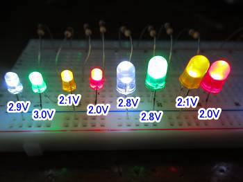電圧測定で電流値を求めるやり方
