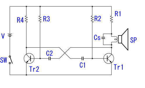 今回作る基本回路図1