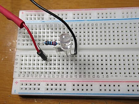 変わり種のLEDの点灯