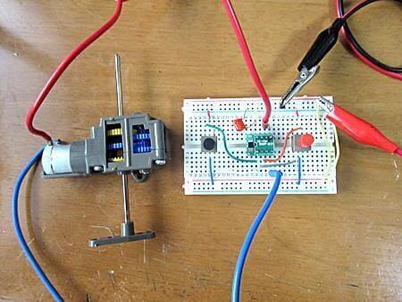 組み立てた回路の外観