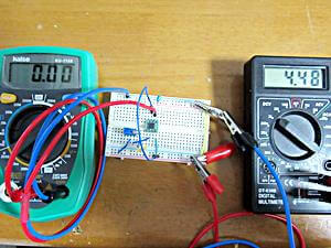 検出電圧を4.5V に設定