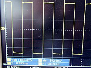 増幅後の出力波形