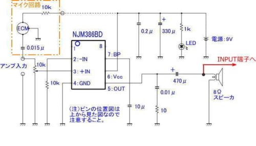 ミニアンプ回路