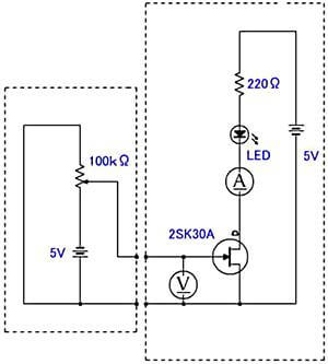 動作させるための回路例