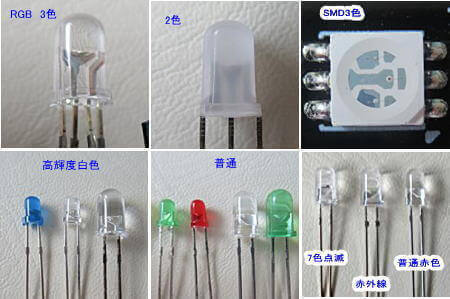 いろいろなLEDの例