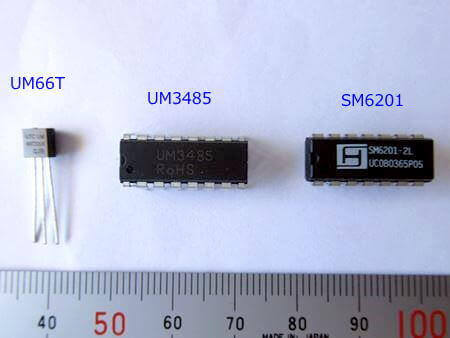 ここで紹介するメロディーIC
