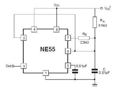 Duty比50%の回路例 データシート(データシート3)