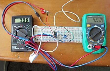 入力最大電圧における出力0状態