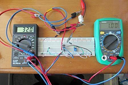 出力側の出力電流値